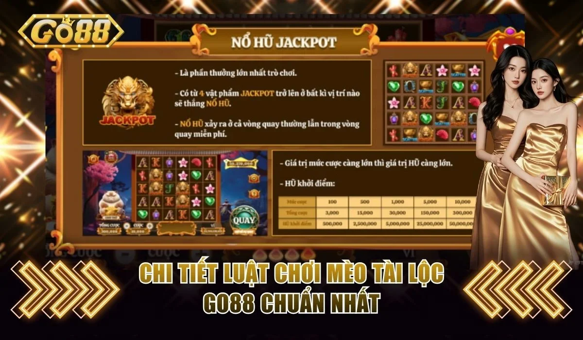 Chi tiết luật chơi Mèo Tài Lộc Go88 chuẩn nhất