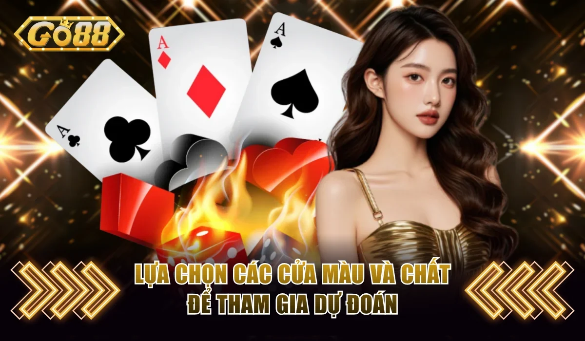 Lựa chọn các cửa màu và chất để tham gia dự đoán