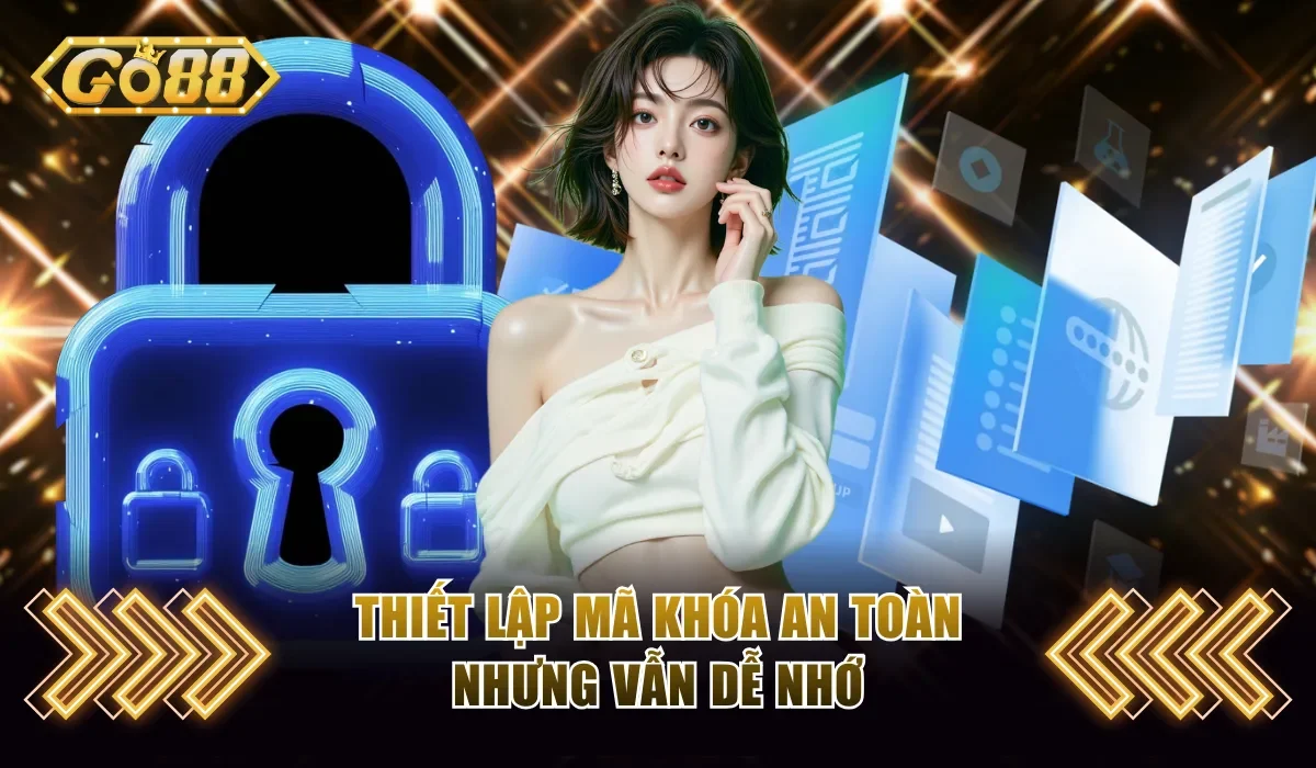 Thiết lập mã khóa an toàn nhưng vẫn dễ nhớ