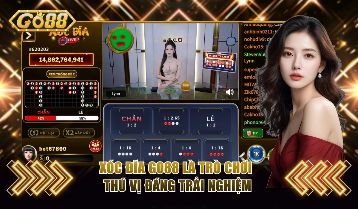 Xóc đĩa Go88 là trò chơi thú vị đáng trải nghiệm